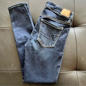 American Eagle Outfitters Dark Indigo Jeans